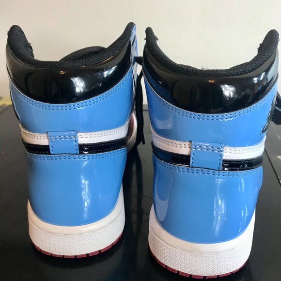 Nike Air Jordan 1 Retro High OG Fearless UNC Chicago Basketball Shoes New Size 7 - Picture 4 of 9